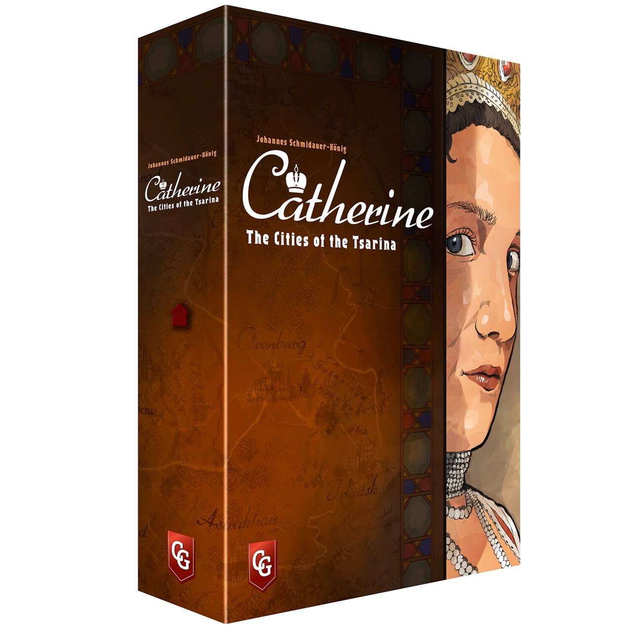 Catherine: Cities of the Tsarina - Board Game, Capstone Games, Ages 14+, 2-4 Players, 60 Min